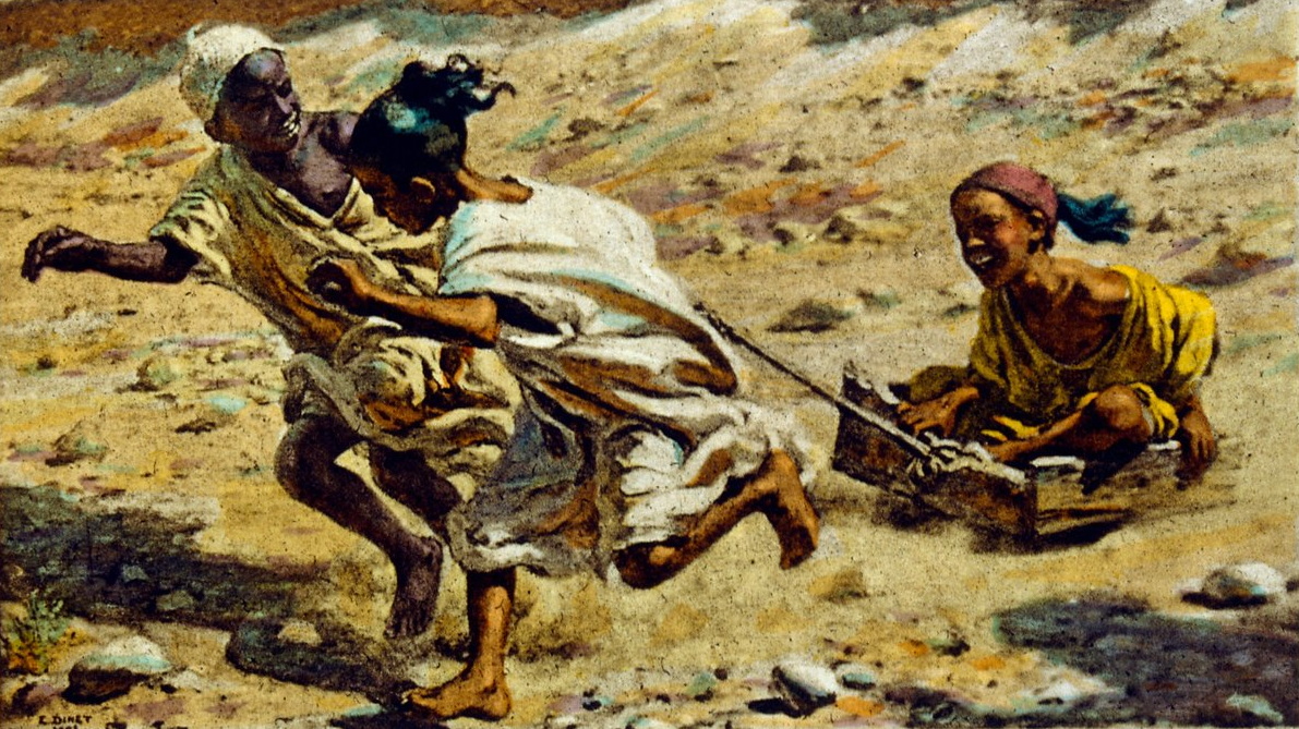 Scene di vita araba. 1906 1